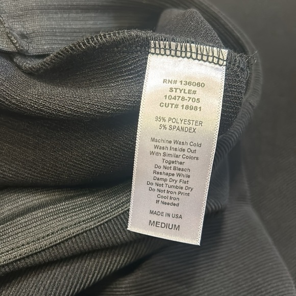 Project Social T Catch Flights Ribbed High Waisted Wide Leg Pull On Trouser Pant - Picture 6 of 6